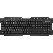 Клавиатура Defender Element HB-195 Wireless keyboard, multimedia, black (45195)