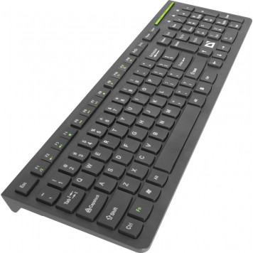 Клавиатура Defender UltraMate SM-536 Wireless keyboard, RU, multimedia, black (45536)-1