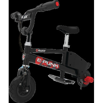 Электромотоцикл Razor Electro Mini-Bike E Punk INTL -Black-Red