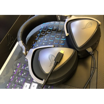 Наушники Asus ROG Delta Type-C (Black)-11