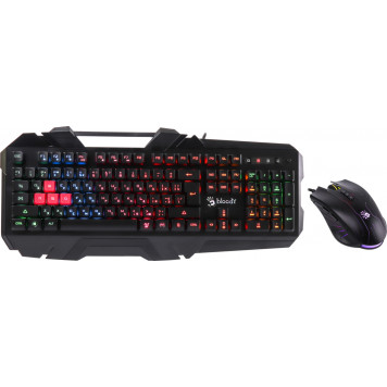 Игровой набор Клавиатура +Мышь A4Tech Bloody B2500 (Black)-1