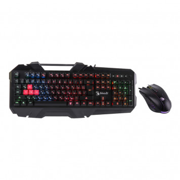 Игровой набор Клавиатура +Мышь A4Tech Bloody B2500 (Black)-3