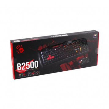 Игровой набор Клавиатура +Мышь A4Tech Bloody B2500 (Black)-5