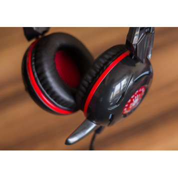 Игровые наушники A4Tech Bloody G300 (Black/Red)-12