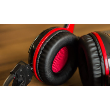 Игровые наушники A4Tech Bloody G300 (Black/Red)-13