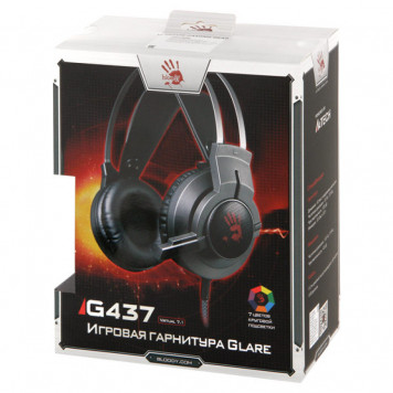 Игровые наушники A4Tech Bloody G437 (Black)-1