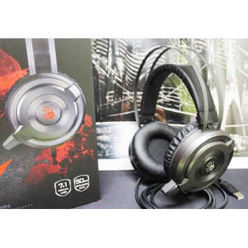 Игровые наушники A4Tech Bloody G520 (Black, Grey)-7