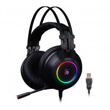 Игровые RGB наушники A4Tech Bloody G528C 7.1 (Black)