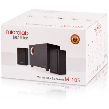 Акустическая система 2.1 Microlab M-105R Black (10 Вт) -4