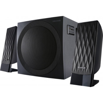 Акустическая стерео система Microlab M300BT Bluetooth (Black)-5