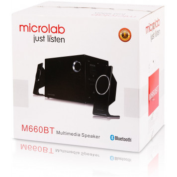 Акустическая система 2.1 Bluetooth Microlab M660BT (Black)-3