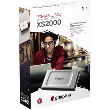 SSD-накопитель Kingston 1000GB Portable SSD XS2000 (SXS2000/1000G)-1