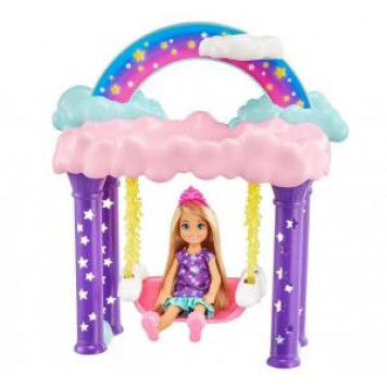 Barbie Dreamtopia Chelsea Eğlenceli Dünyası Pijama Partisi GTF48-GTF50-3