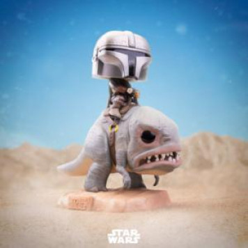 фигурка Funko Star Wars The Mandalorian - The Mandalorian on Blurrg 45547-1