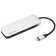 USB-хаб Kingston Nucleum, Type C Hub Silver (C-HUBC1-SR-EN)