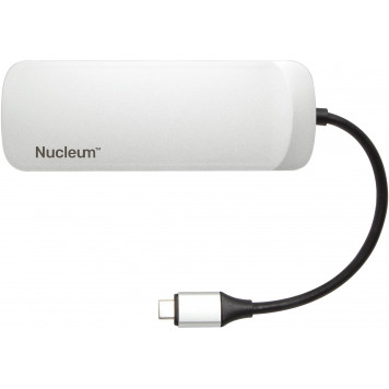 USB-хаб Kingston Nucleum, Type C Hub Silver (C-HUBC1-SR-EN)-12