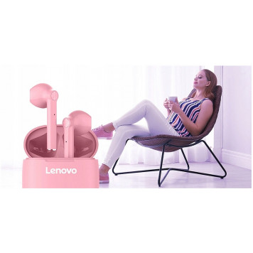 Наушники Lenovo HT30 Bluetooth TWS Earphone Pink (PTMC022919)-2