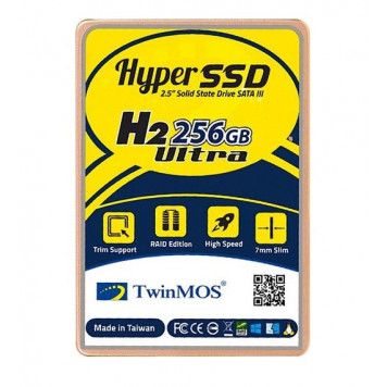 Твердотельный накопитель TwinMOS 256GB 2.5" SSD (TM256GH2U) 