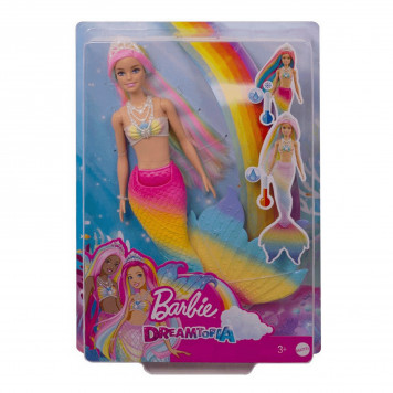 Кукла Barbie Dreamtopia Русалочка с разноцветными волосами (GTF89)-2