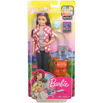 Кукла Barbie Travel Skipper FWV17-1