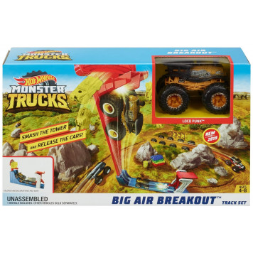 Трек Mattel Hot Wheels Monster Trucks Big Air Breakout (GCG00)-2