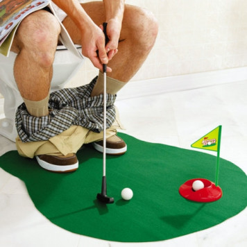 Игра "Toilet golf"