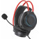 Наушники A4Tech G200 BLOODY NEON STEREO HEADPHONE 3.5mm & USB (black/red)