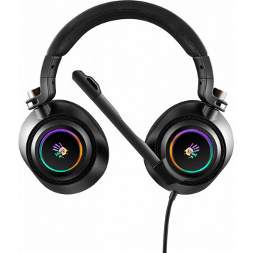 Наушники A4TECH G580 BLOODY RGB GAMING HEADPHONE WITH 7.1V IRTUAL SURROUND SOUND USB (black)-5