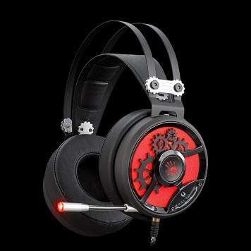 Наушники A4TECH M660 BLOODY MOCI HIGHT & GAMING HEADSET (black/red)-2