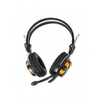 Наушники A4TECH HS-28 HEADSET (black/yellow)-1