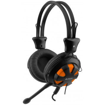 Наушники A4TECH HS-28 HEADSET (black/yellow)-3