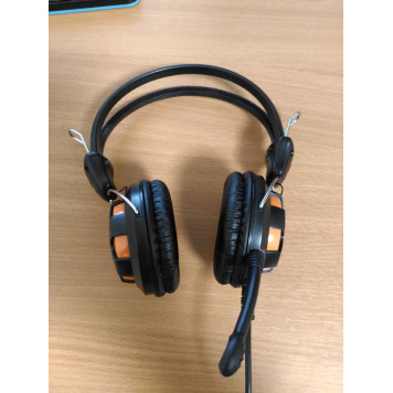 Наушники A4TECH HS-28 HEADSET (black/yellow)-4