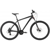 Велосипед Stark'22 Hunter 29.3 HD чёрный/оранжевый 18"