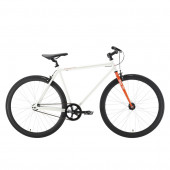 Велосипед Stark'22 Terros 700 S белый/оранжевый 18"