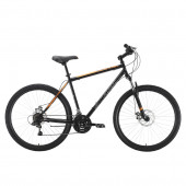 Велосипед Stark'22 Outpost 27.1 D Steel черный/оранжевый 18"