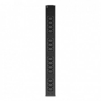 БРП APC RACK PDU, BASIC, HALF HEIGHT, 100-240V/20A, 220-240V/16A, (14) C13 (AP6003A)-1