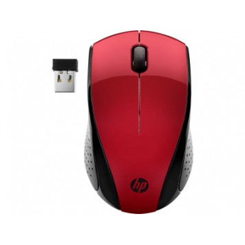 Беспроводная мышь HP Wireless Mouse 220 Red (7KX10AA)