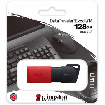 USB накопитель 128GB DataTraveler Exodia M  (DTXM/128GB-N)-2