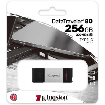 USB накопитель 256GB USB-C DataTraveler 80  (DT80/256GB-N)-2