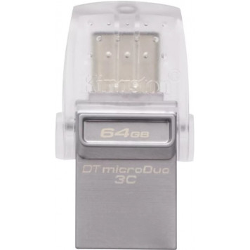 USB накопитель 64GB DataTraveler microDuo3CG3   (DTDUO3CG3/64GB-N)-1