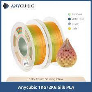 Anycubic PLA Silk Filament RAINBOW (HSCRB01-N)-1