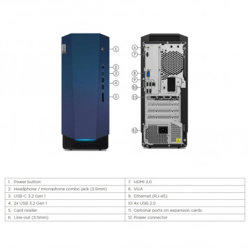 Desktop Lenovo IC Gaming5 14IOB6/ (90RE002ERS-N)-1