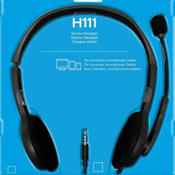 LOGITECH Stereo Headset H111 - (981-000593-N)-2