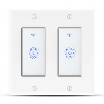 Smart Light Switch 2 Gang (0184500530-N)