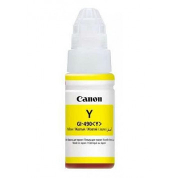 Краска для принтеров с (СНПЧ) INK Bottle GI-490 Y -2