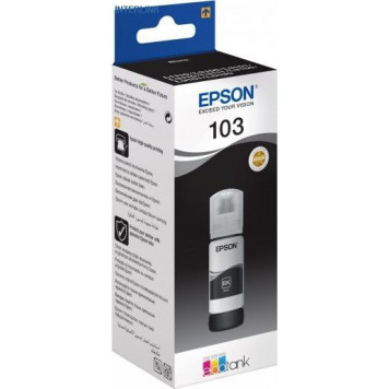 Краска для принтеров с (СНПЧ) 103 Black EcoTank ink bottle -1