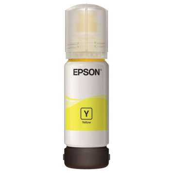 Краска для принтеров с (СНПЧ) 103 Yellow EcoTank ink bottle-1